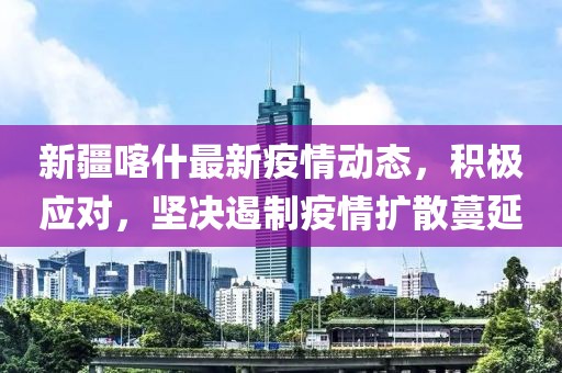 新疆喀什最新疫情动态，积极应对，坚决遏制疫情扩散蔓延