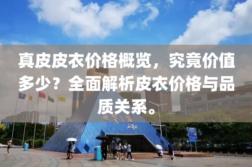 真皮皮衣价格概览，究竟价值多少？全面解析皮衣价格与品质关系。