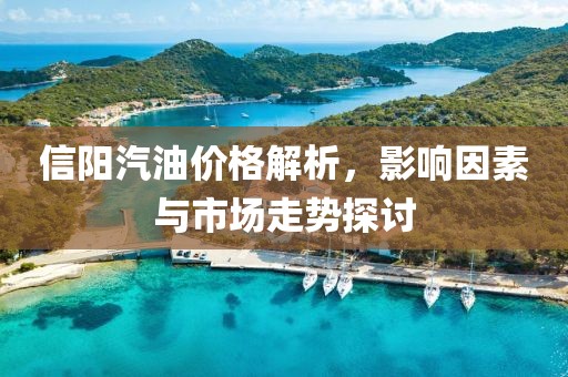 信阳汽油价格解析，影响因素与市场走势探讨