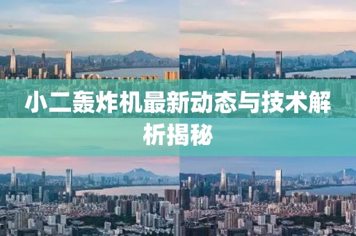 小二轰炸机最新动态与技术解析揭秘