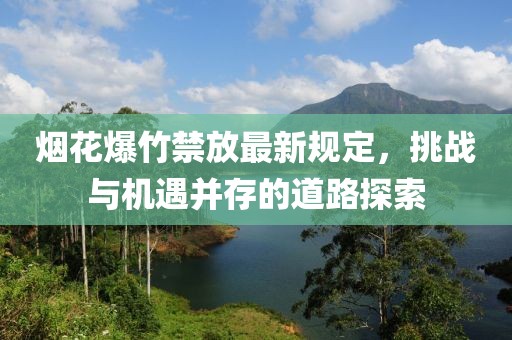 烟花爆竹禁放最新规定，挑战与机遇并存的道路探索