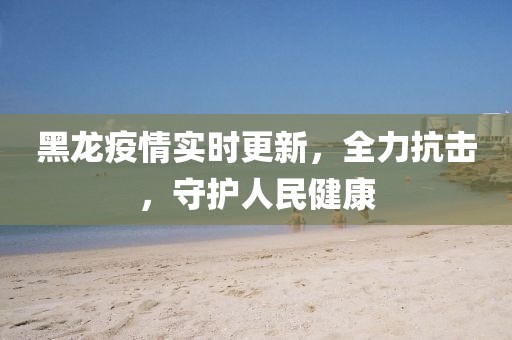 黑龙疫情实时更新，全力抗击，守护人民健康