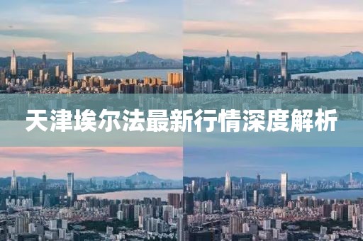 天津埃尔法最新行情深度解析