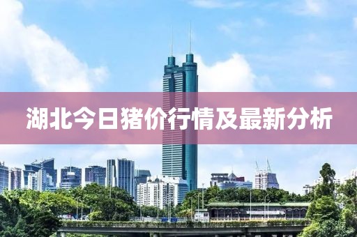 湖北今日猪价行情及最新分析