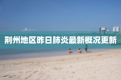 荆州地区昨日肺炎最新概况更新