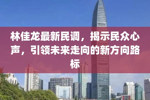 林佳龙最新民调，揭示民众心声，引领未来走向的新方向路标