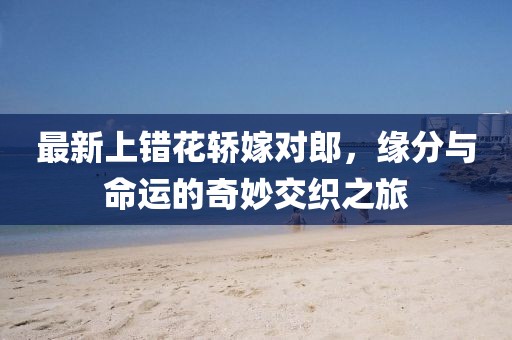 最新上错花轿嫁对郎，缘分与命运的奇妙交织之旅