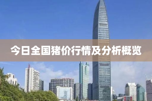 今日全国猪价行情及分析概览