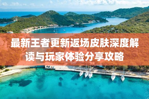 最新王者更新返场皮肤深度解读与玩家体验分享攻略