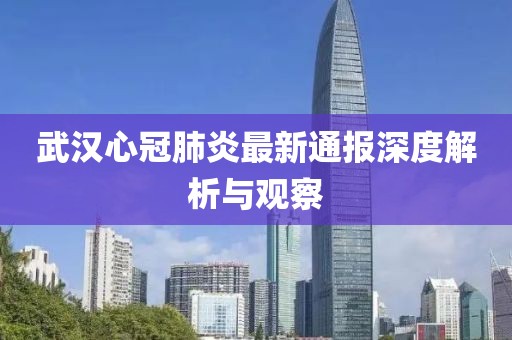 武汉心冠肺炎最新通报深度解析与观察