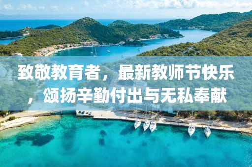 致敬教育者，最新教师节快乐，颂扬辛勤付出与无私奉献