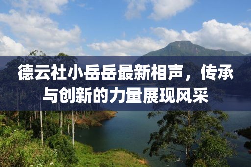 德云社小岳岳最新相声，传承与创新的力量展现风采