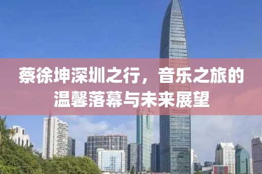 蔡徐坤深圳之行，音乐之旅的温馨落幕与未来展望