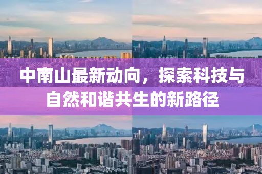 中南山最新动向，探索科技与自然和谐共生的新路径