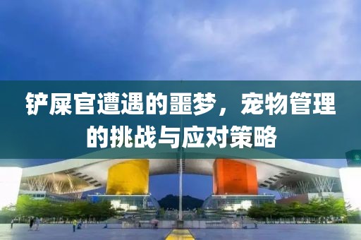 铲屎官遭遇的噩梦，宠物管理的挑战与应对策略