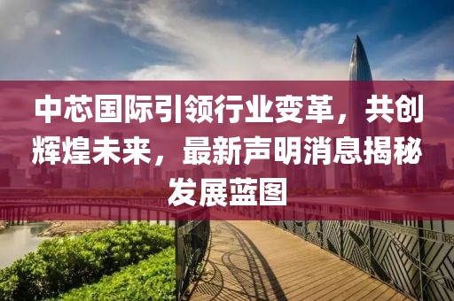 中芯国际引领行业变革，共创辉煌未来，最新声明消息揭秘发展蓝图