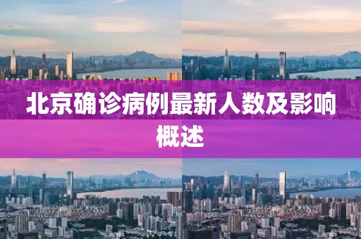 北京确诊病例最新人数及影响概述