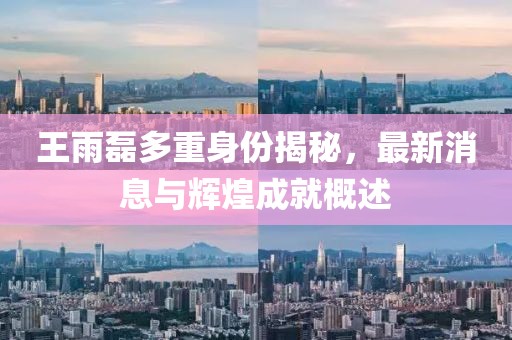 王雨磊多重身份揭秘，最新消息与辉煌成就概述