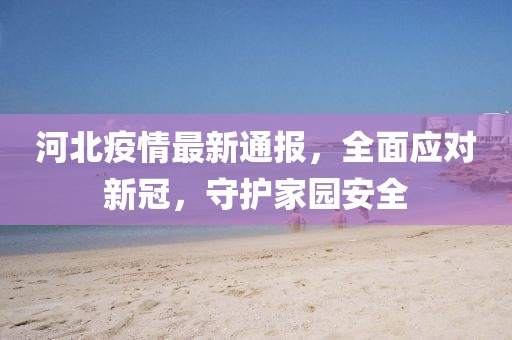 河北疫情最新通报，全面应对新冠，守护家园安全