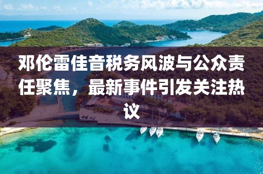 邓伦雷佳音税务风波与公众责任聚焦，最新事件引发关注热议