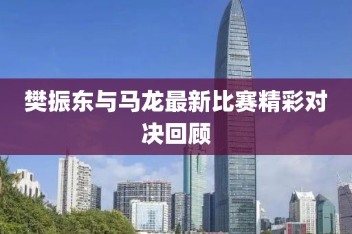 樊振东与马龙最新比赛精彩对决回顾