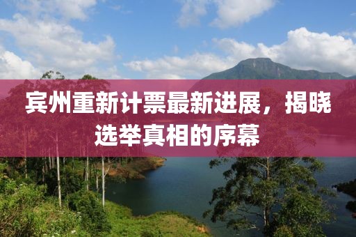 宾州重新计票最新进展，揭晓选举真相的序幕
