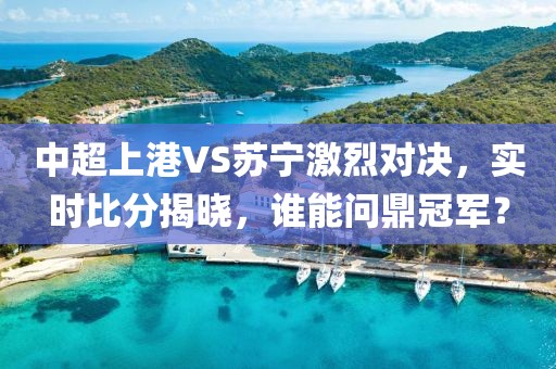 中超上港VS苏宁激烈对决，实时比分揭晓，谁能问鼎冠军？