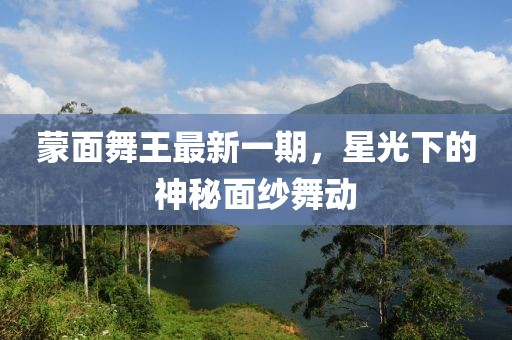 蒙面舞王最新一期，星光下的神秘面纱舞动