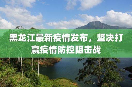 黑龙江最新疫情发布，坚决打赢疫情防控阻击战