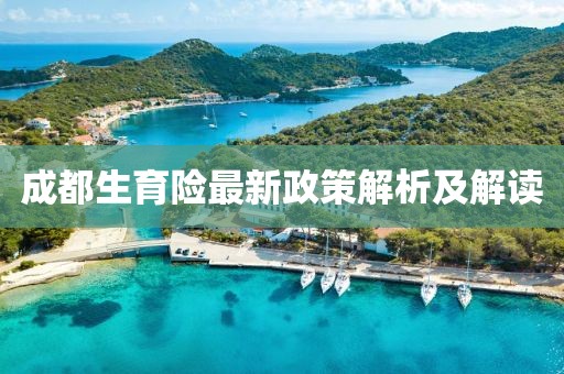 成都生育险最新政策解析及解读
