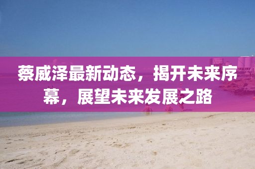 蔡威泽最新动态，揭开未来序幕，展望未来发展之路