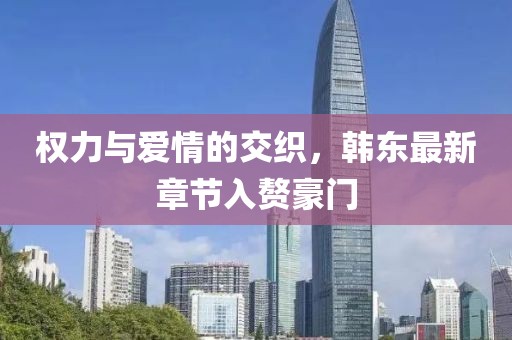 权力与爱情的交织，韩东最新章节入赘豪门