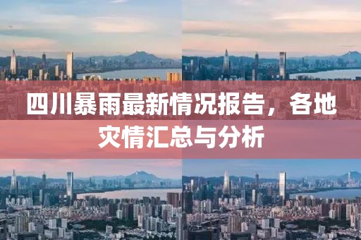 四川暴雨最新情况报告，各地灾情汇总与分析