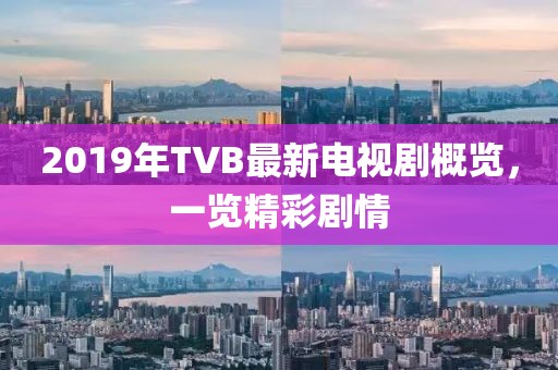 2019年TVB最新电视剧概览，一览精彩剧情