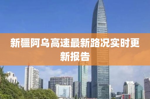 新疆阿乌高速最新路况实时更新报告
