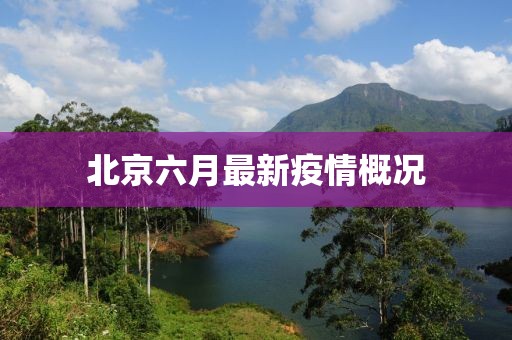北京六月最新疫情概况