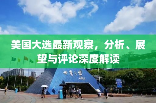 美国大选最新观察，分析、展望与评论深度解读
