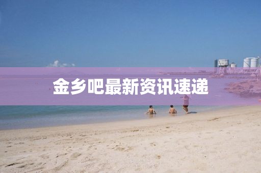 金乡吧最新资讯速递