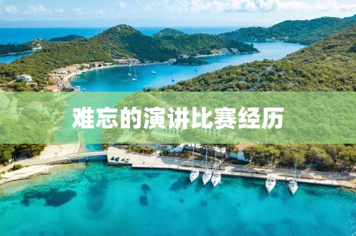 难忘的演讲比赛经历