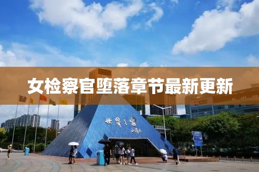 女检察官堕落章节最新更新