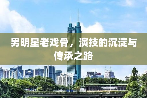男明星老戏骨，演技的沉淀与传承之路