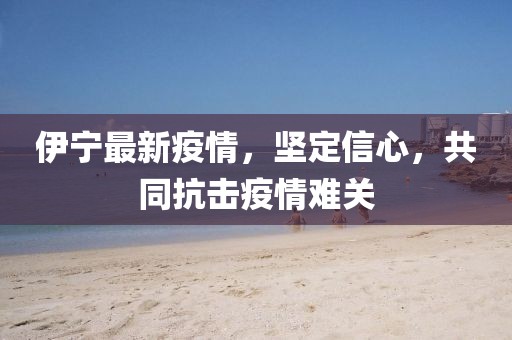 伊宁最新疫情，坚定信心，共同抗击疫情难关