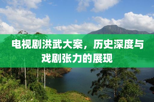 电视剧洪武大案，历史深度与戏剧张力的展现