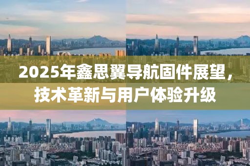 2025年鑫思翼导航固件展望，技术革新与用户体验升级