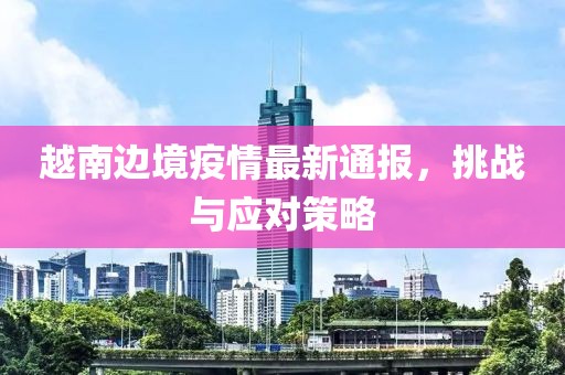 越南边境疫情最新通报，挑战与应对策略