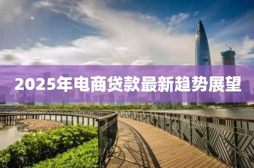2025年电商贷款最新趋势展望