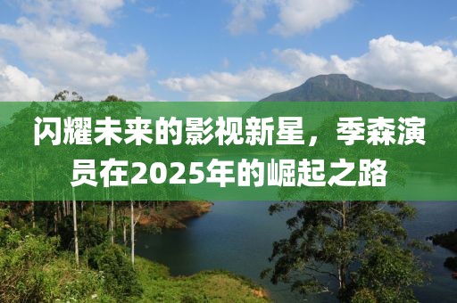 闪耀未来的影视新星，季森演员在2025年的崛起之路