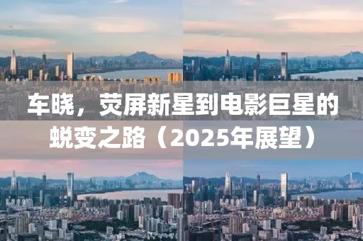 车晓，荧屏新星到电影巨星的蜕变之路（2025年展望）