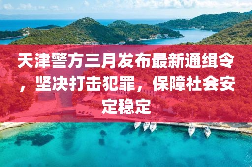 天津警方三月发布最新通缉令，坚决打击犯罪，保障社会安定稳定