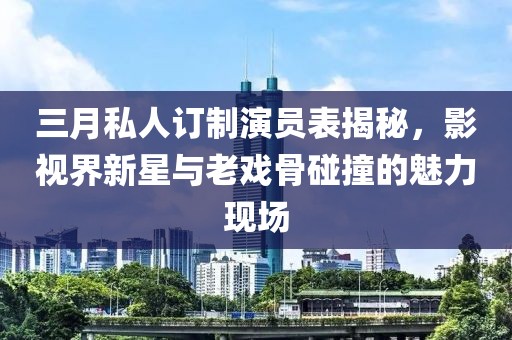 三月私人订制演员表揭秘，影视界新星与老戏骨碰撞的魅力现场